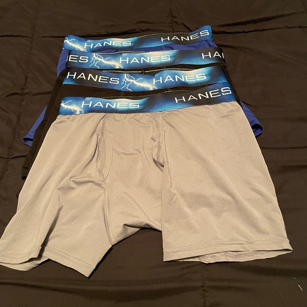 Hanes boxer briefs 4 pack